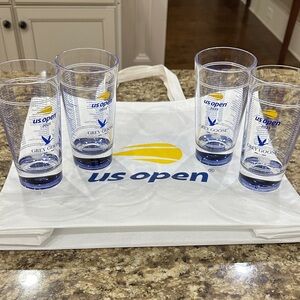 US Open 2025 Honey Deuce Glass Set of 4